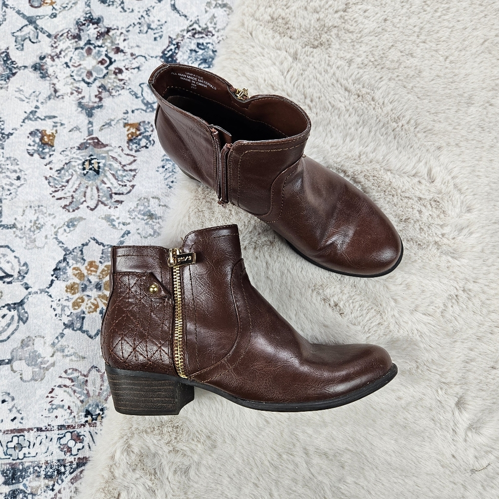 Unisa Brown Casual Boots Women US 6M